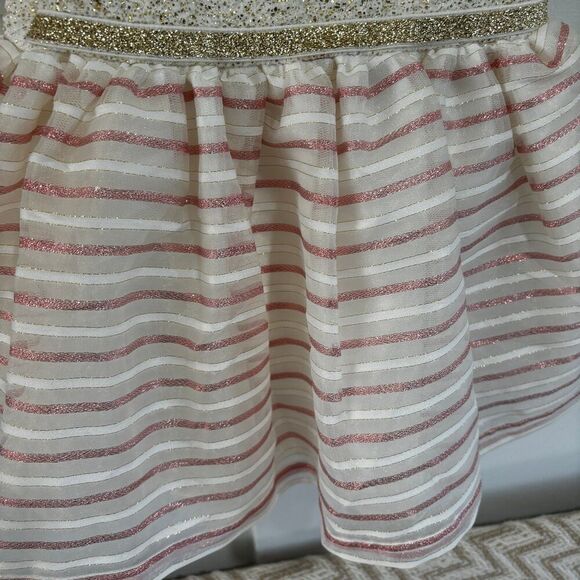 The Children’s Place Striped Jacquard Knit Glitter Dress - Picture 5 of 11